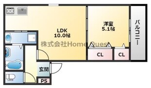 マックプラージュエッジの物件間取画像